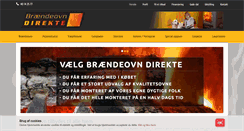 Desktop Screenshot of braendeovndirekte.dk